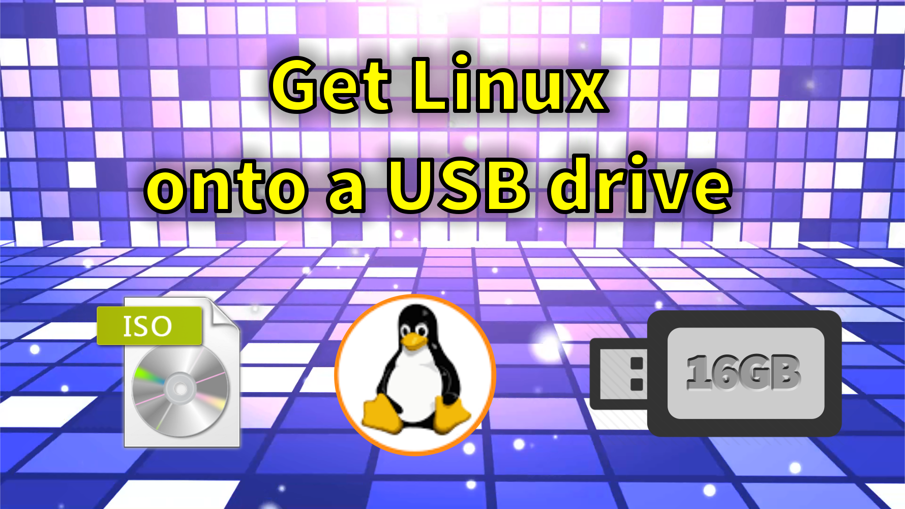 Load Linux on USB Drive "" Tom's Tech Show